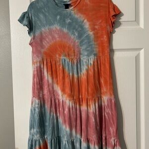 Scoop NYC tie dye dress